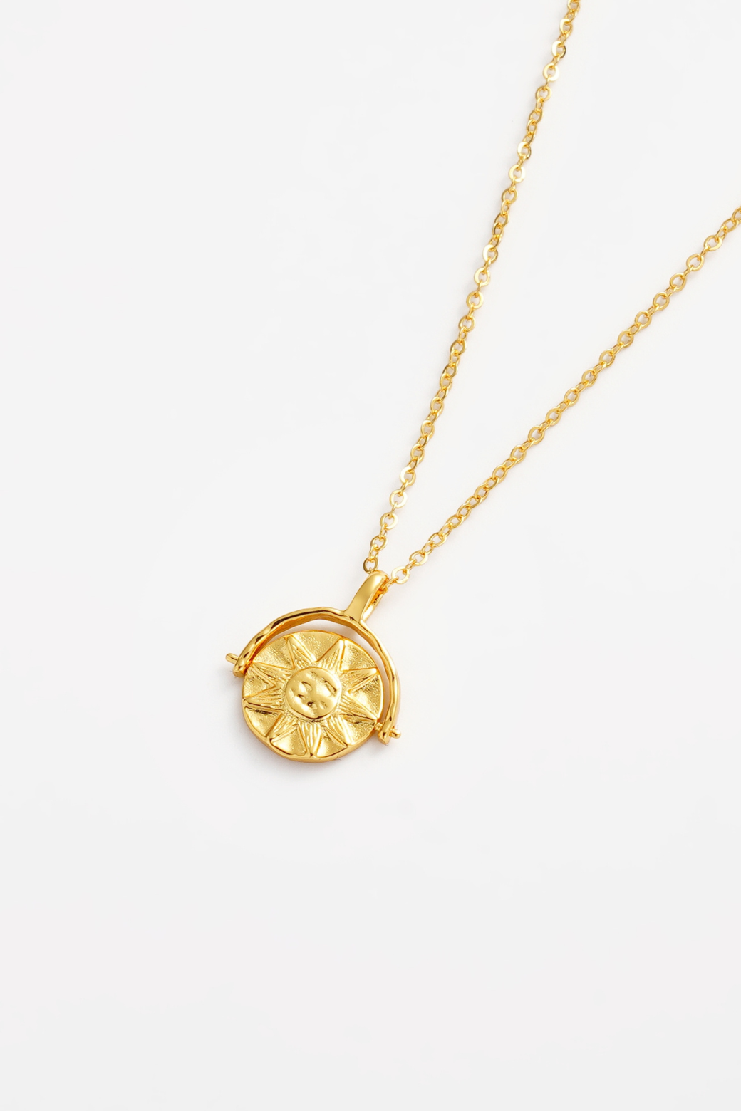 Zafino Luna Pendant Necklace Gold