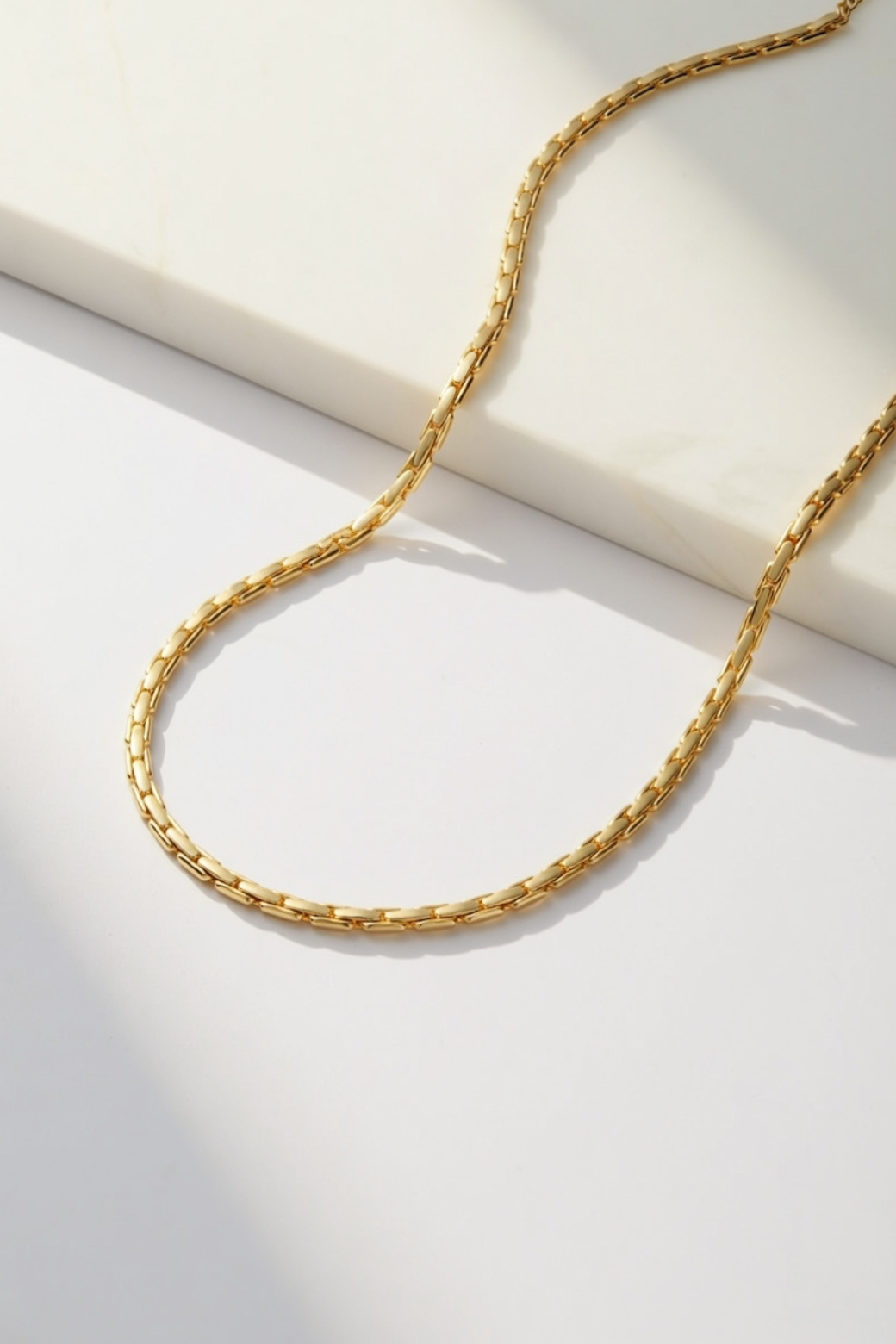 Zafino Mia Round Chain Necklace Gold