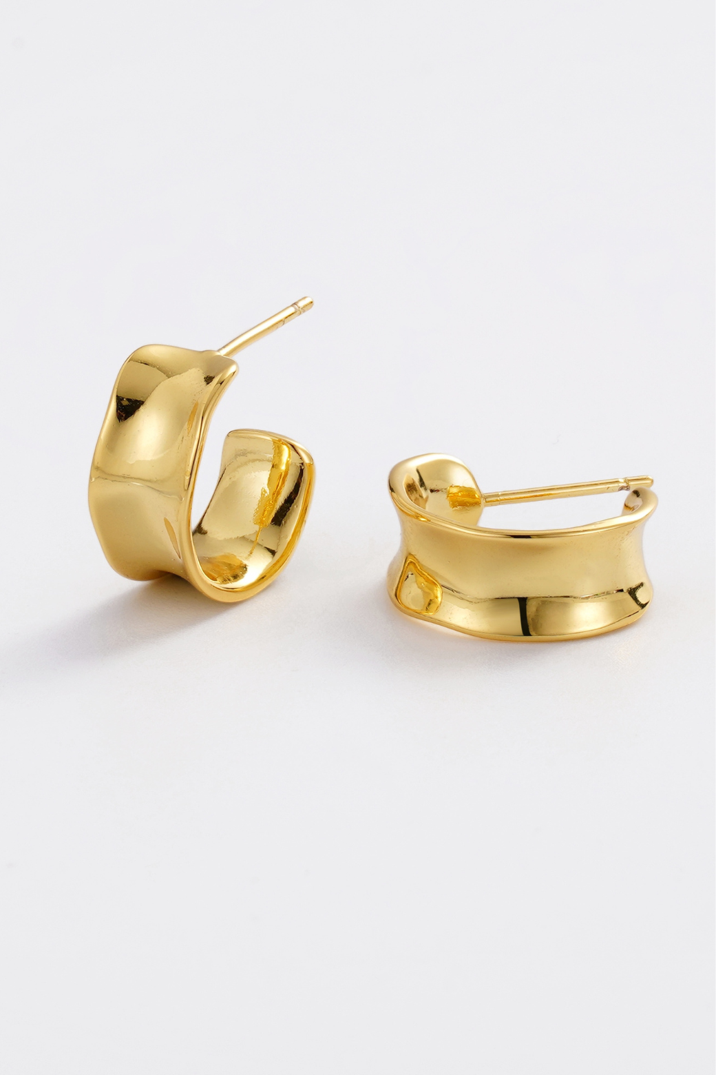 Zafino Nina Hoop Gold