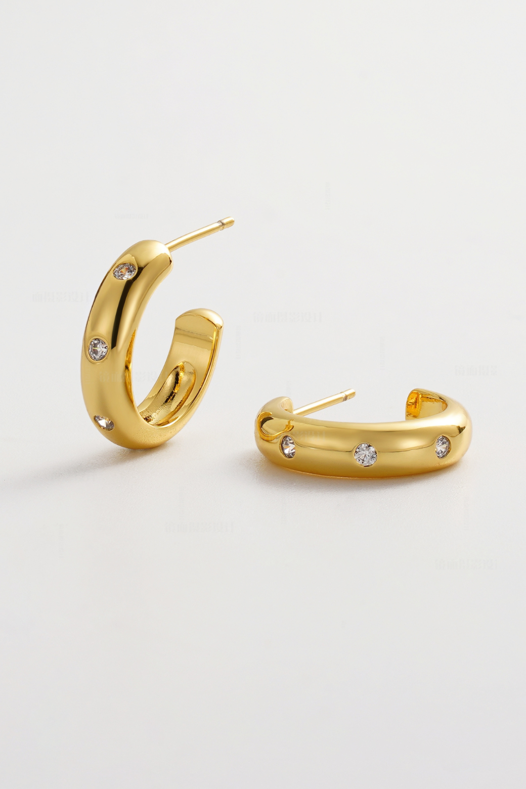 Zafino Talia Hoop Gold