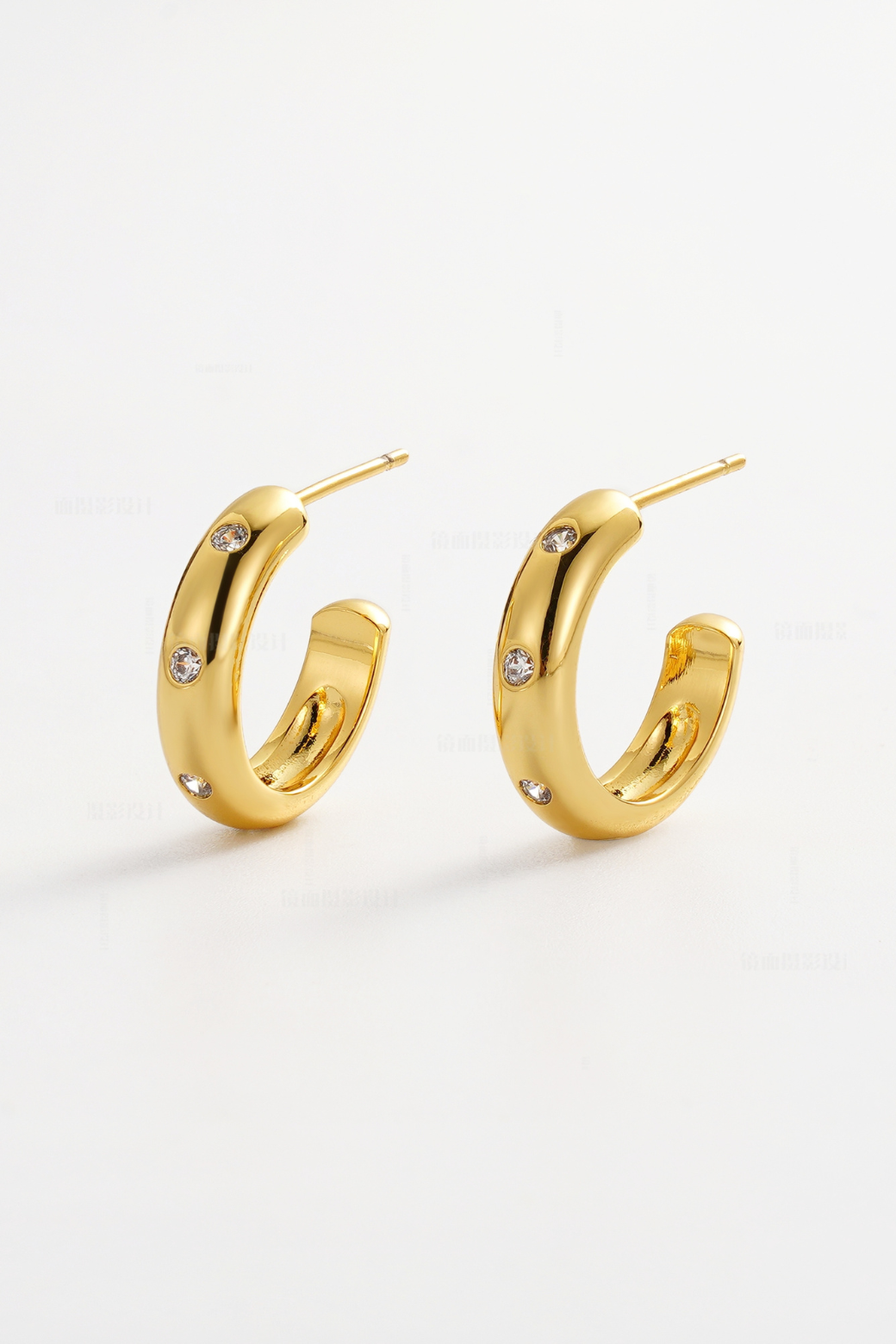 Zafino Talia Hoop Gold