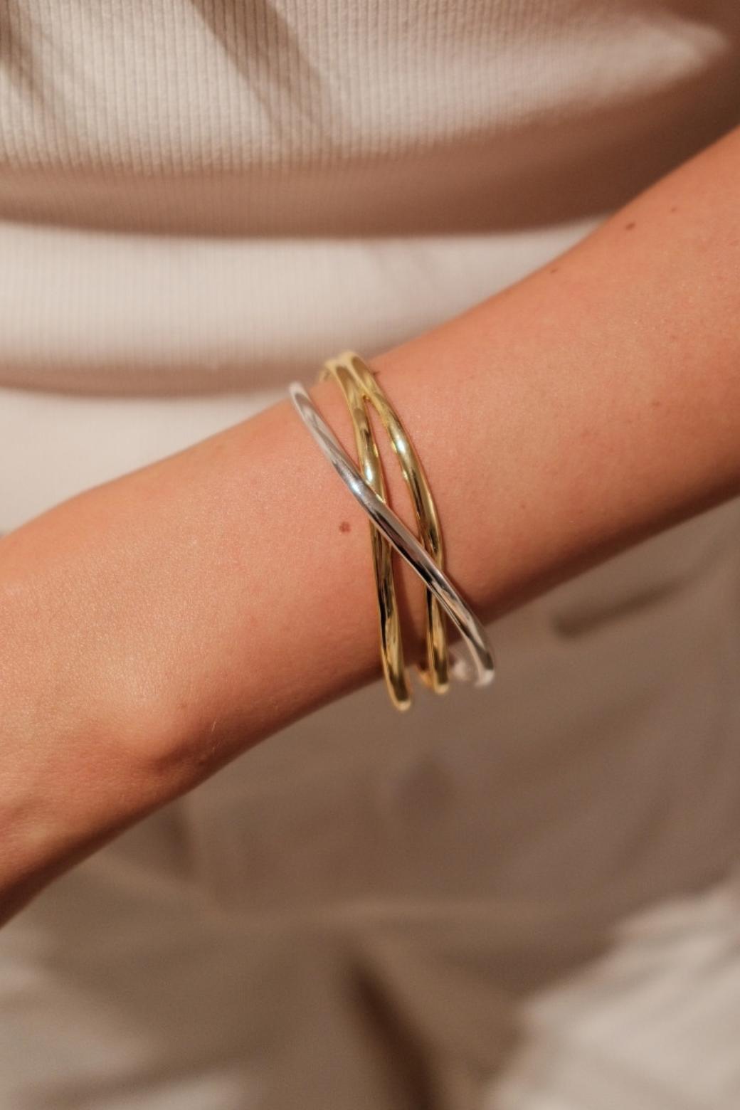 Zafino Cara Bracelet Gold/Silver