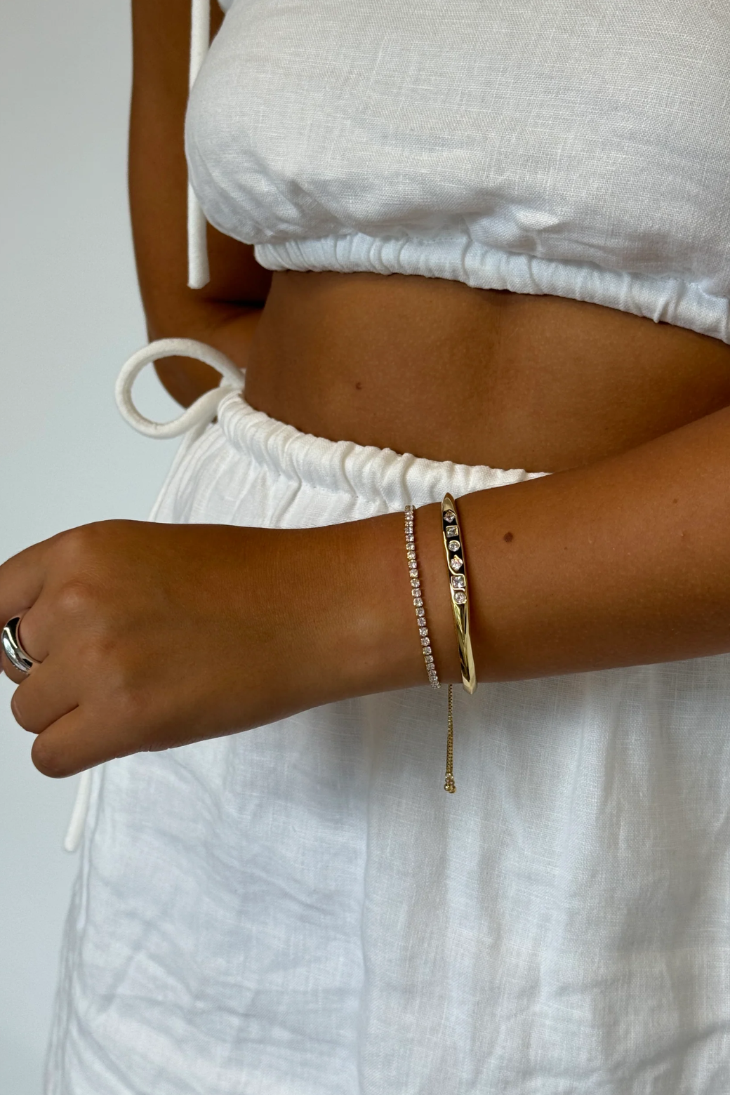 Zafino Tennis Bracelet Gold