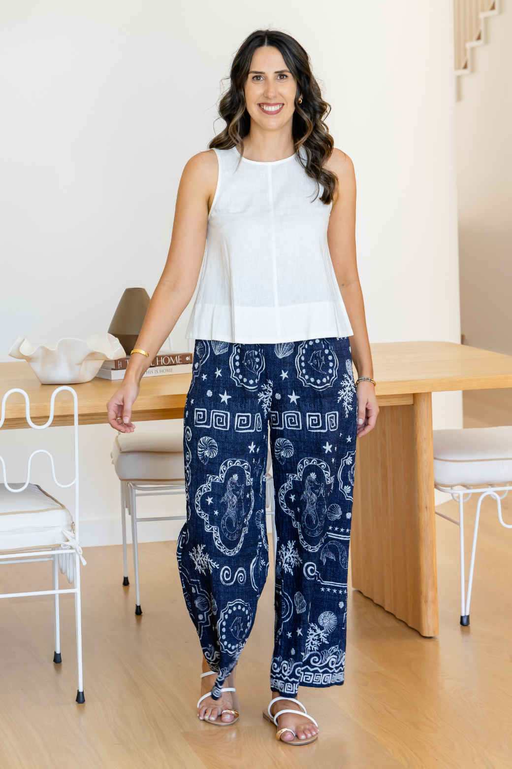 Amelia Pants Midnight Mermaid