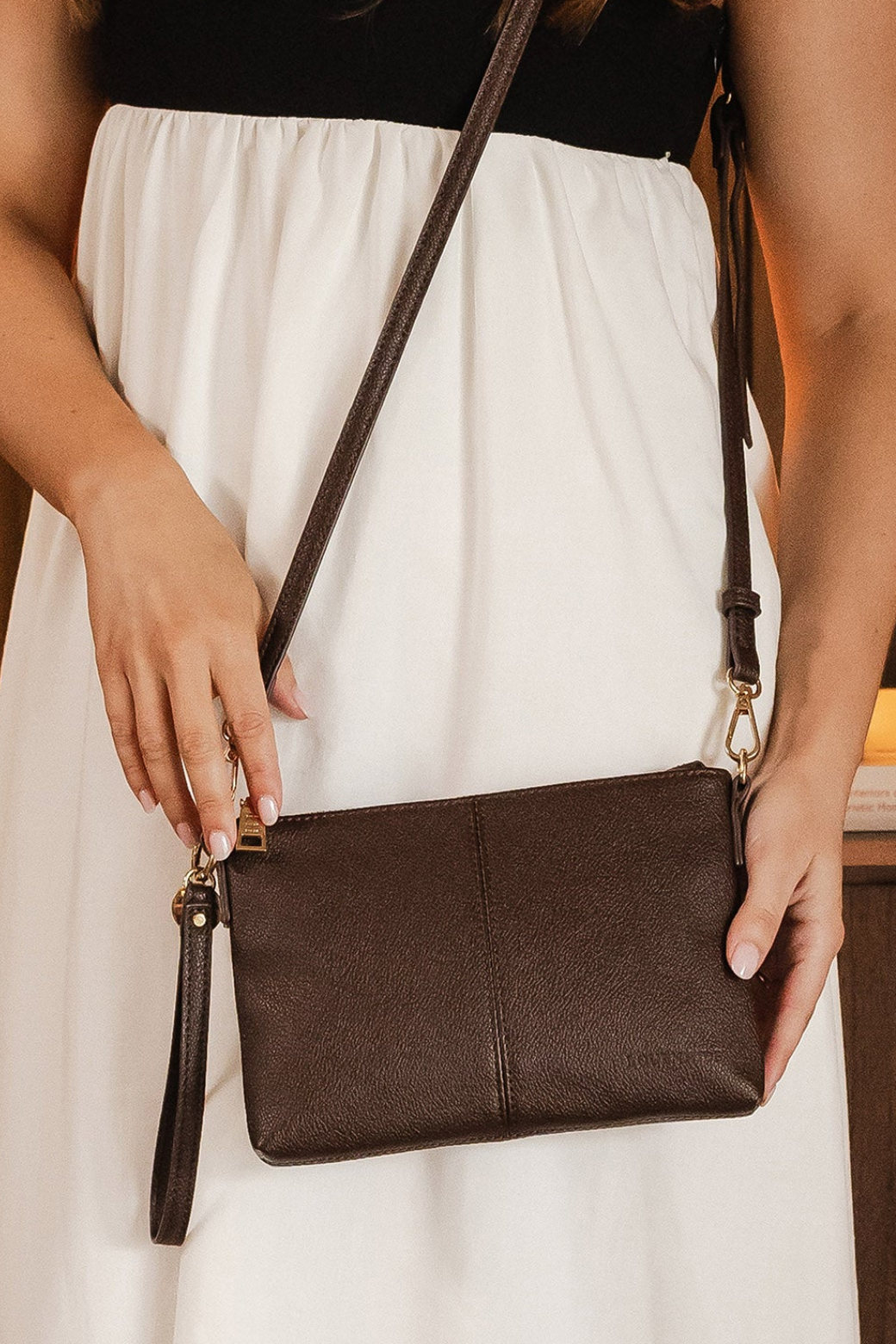 Louenhide Baby Sophie Crossbody Bag Chocolate