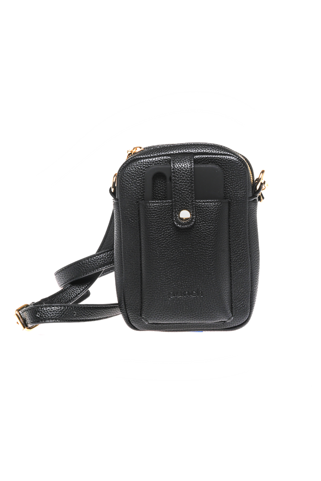 Punch Charlie Phone Crossbody Bag Black