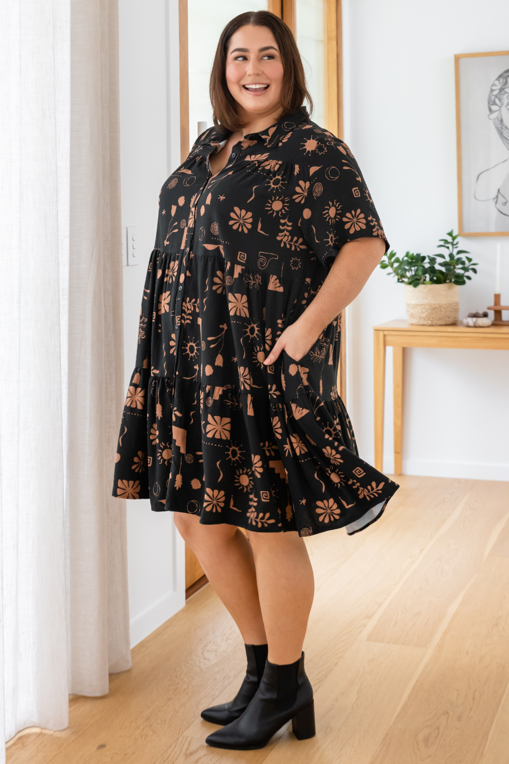 Dylan Dress Eos Print