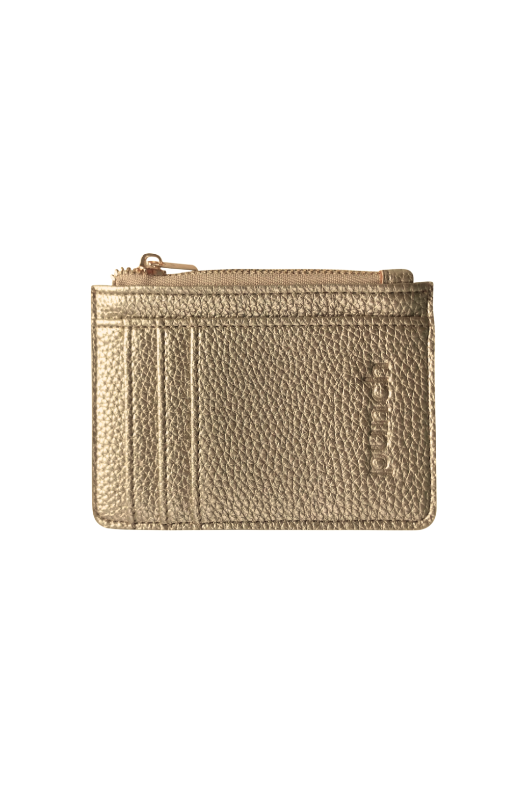 Punch Sienna Card Holder Gold