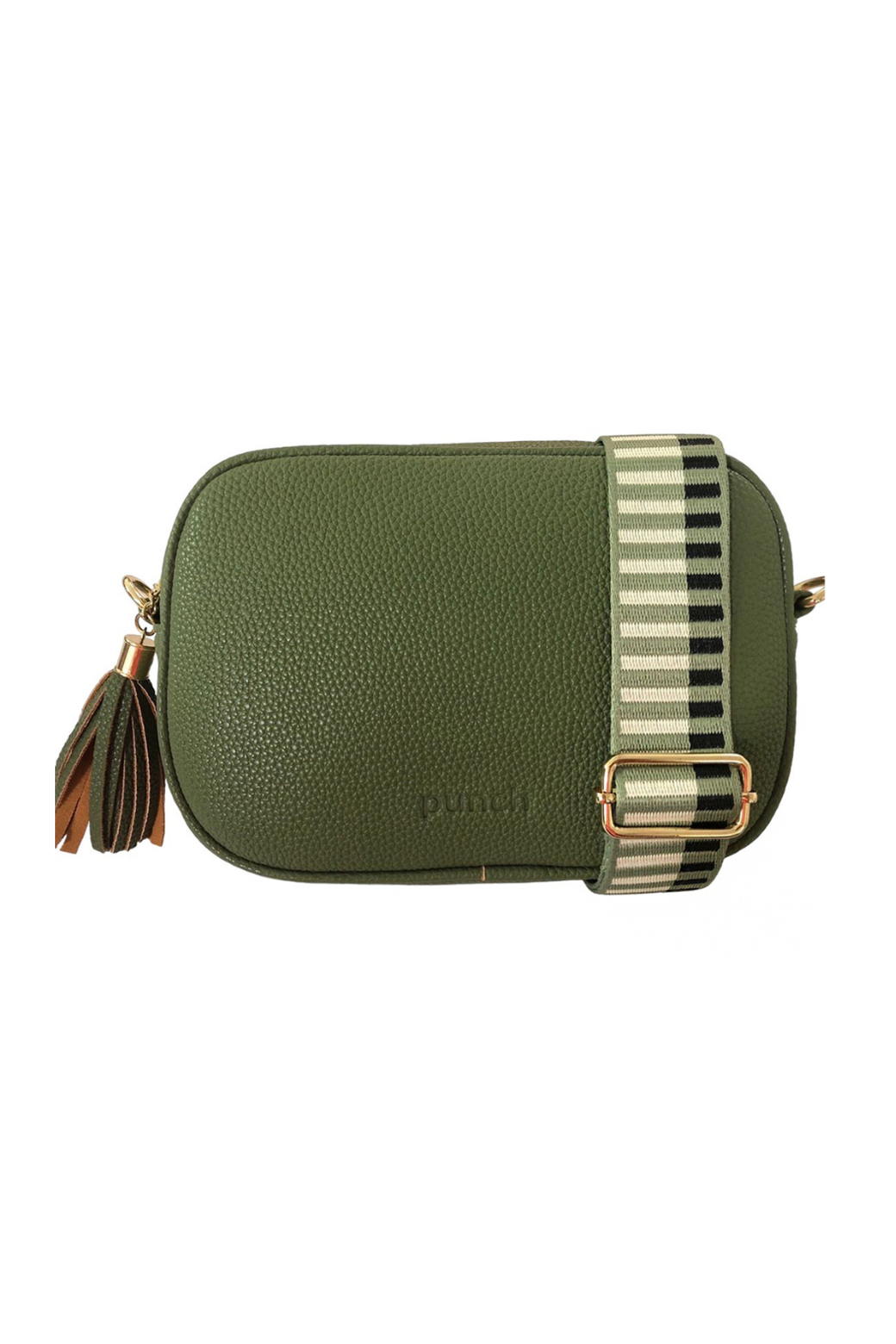 Punch Crossbody Bag Khaki