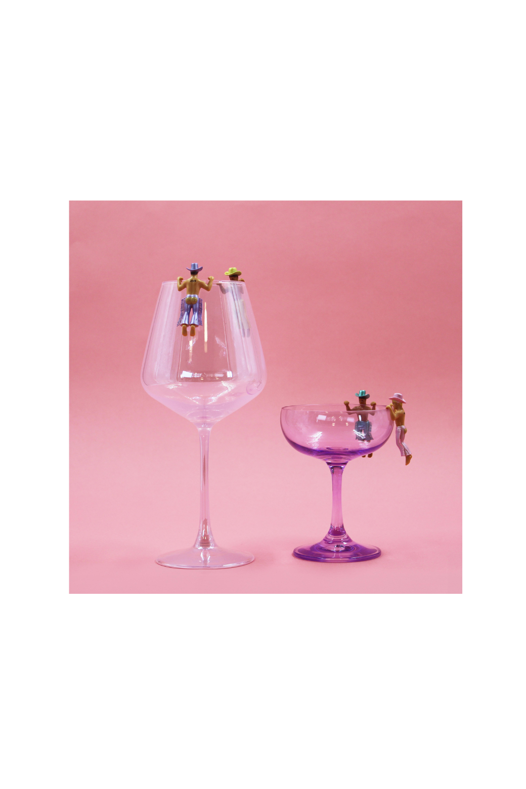 Isalbi Disco Cowboy Drink Markers 4 set