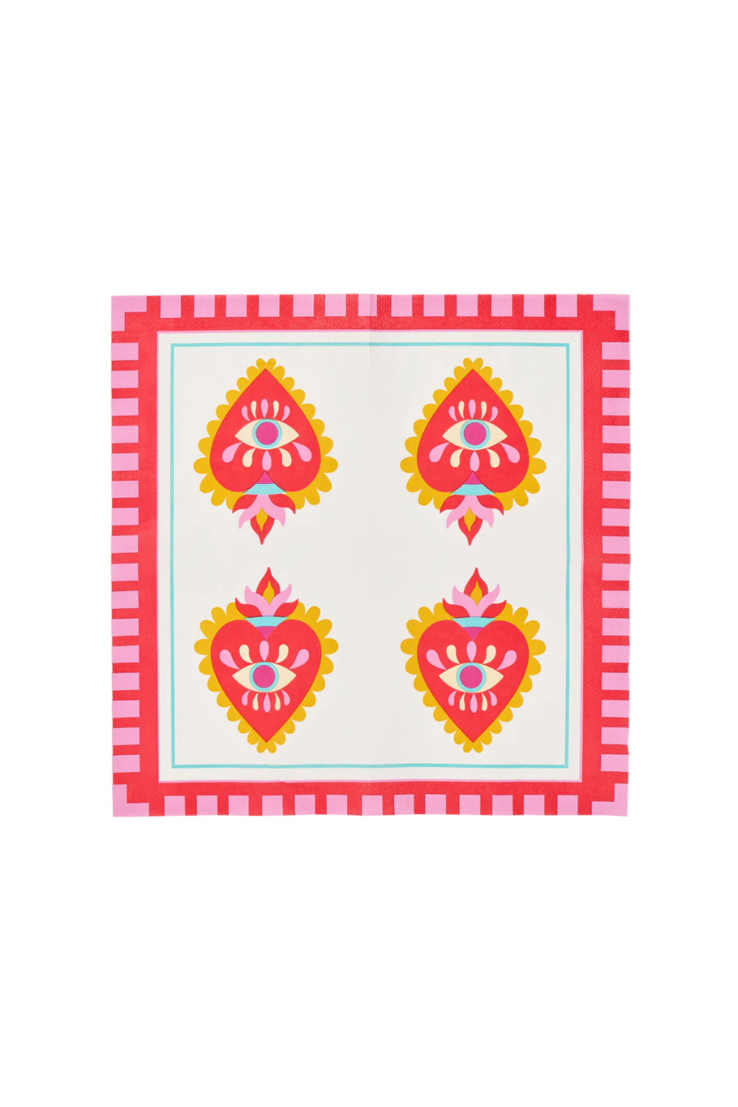 Annabel Trends Paper Napkin Fiesta Heart 20pc