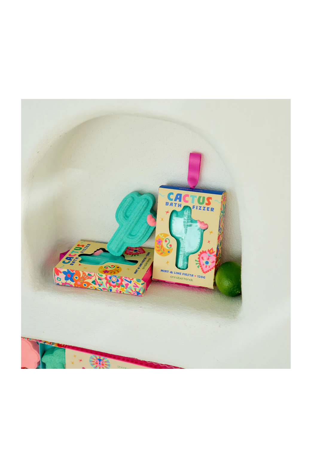 Annabel Trends Bath Fizzer Cactus