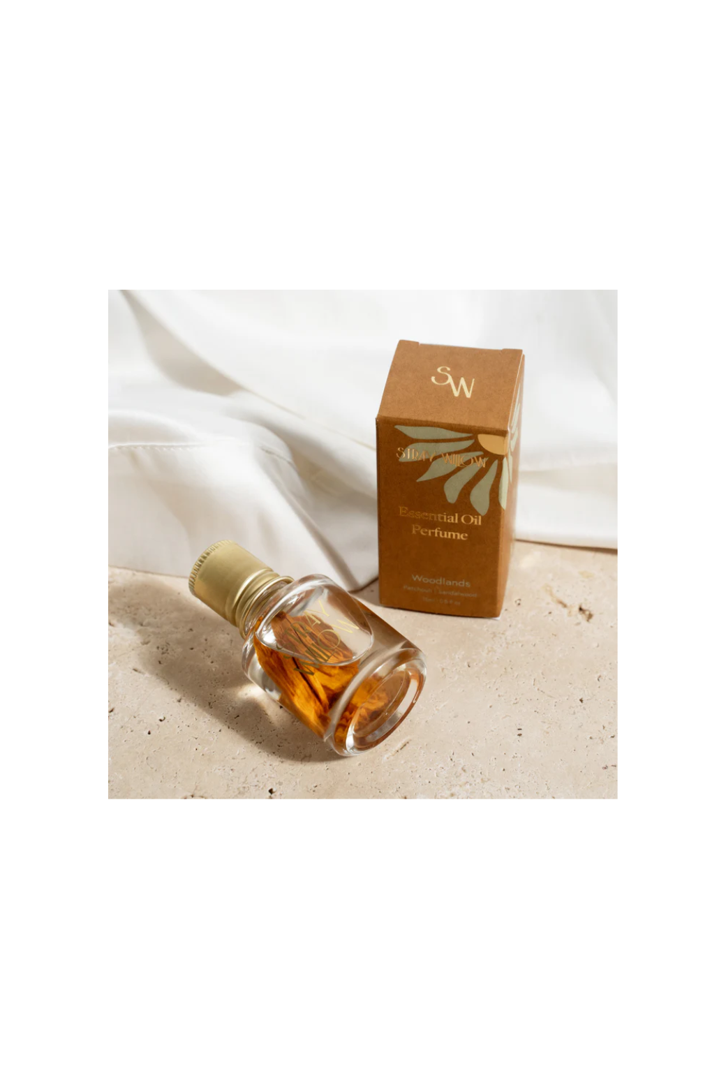 Stray Willow Essential Oil Perfume Roller Woodlands