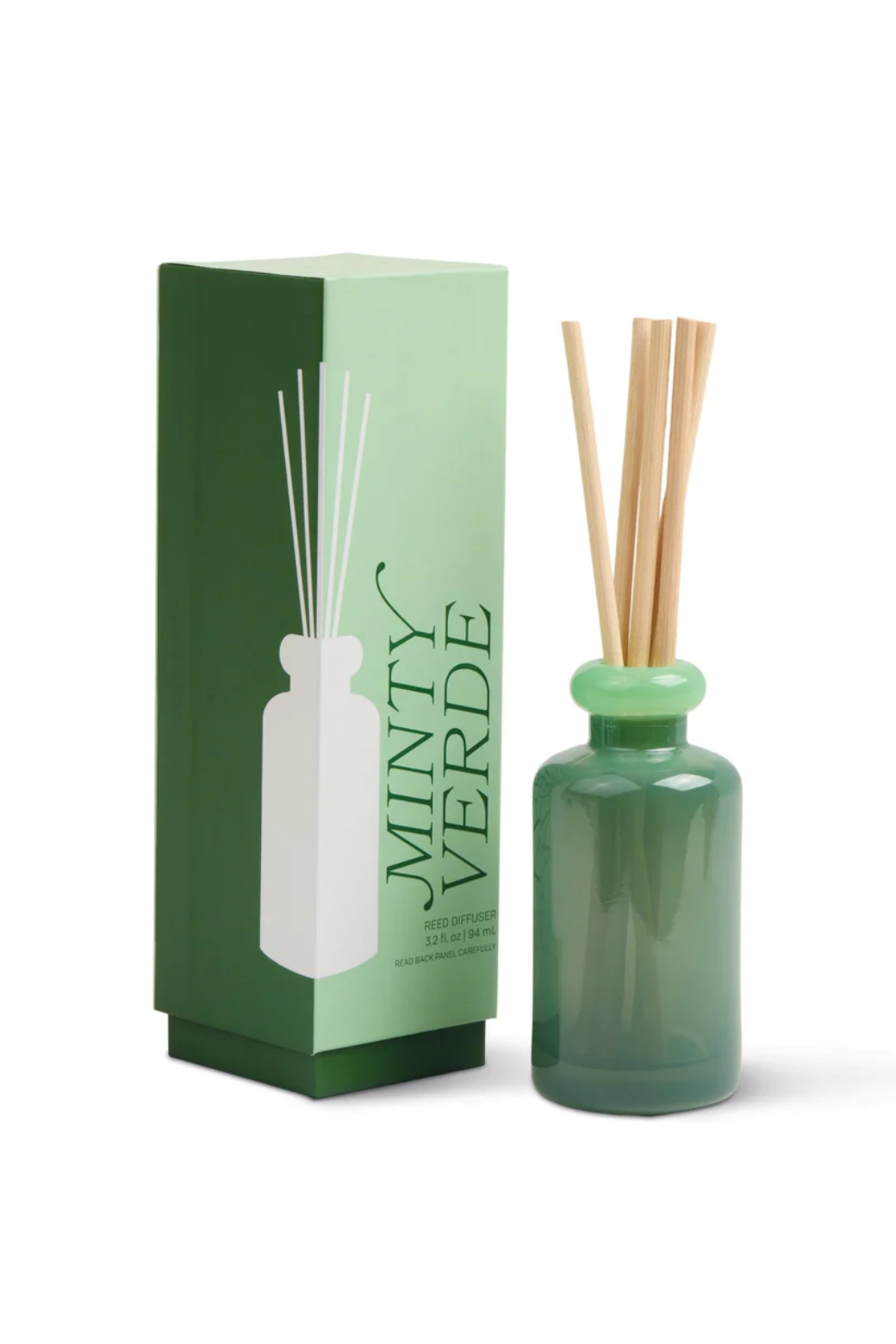 Designworks Collective Stack Glass Diffuser Dark Green and Bright Green - Minty Verde