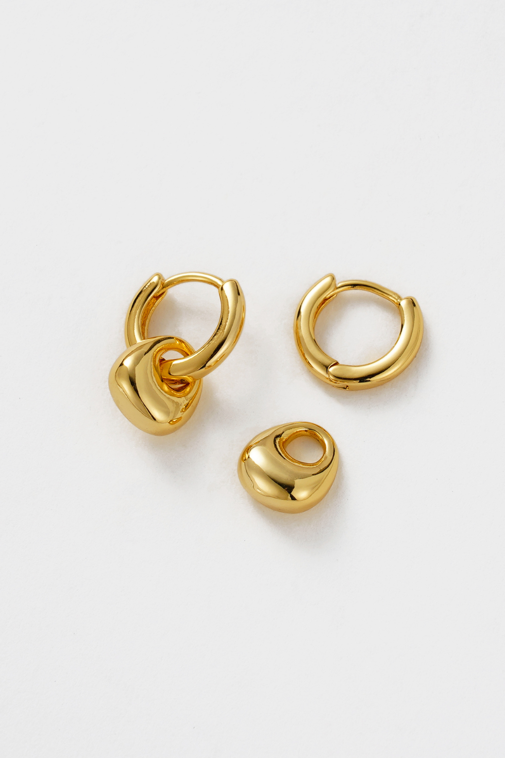 Zafino Sadie Hoop Gold