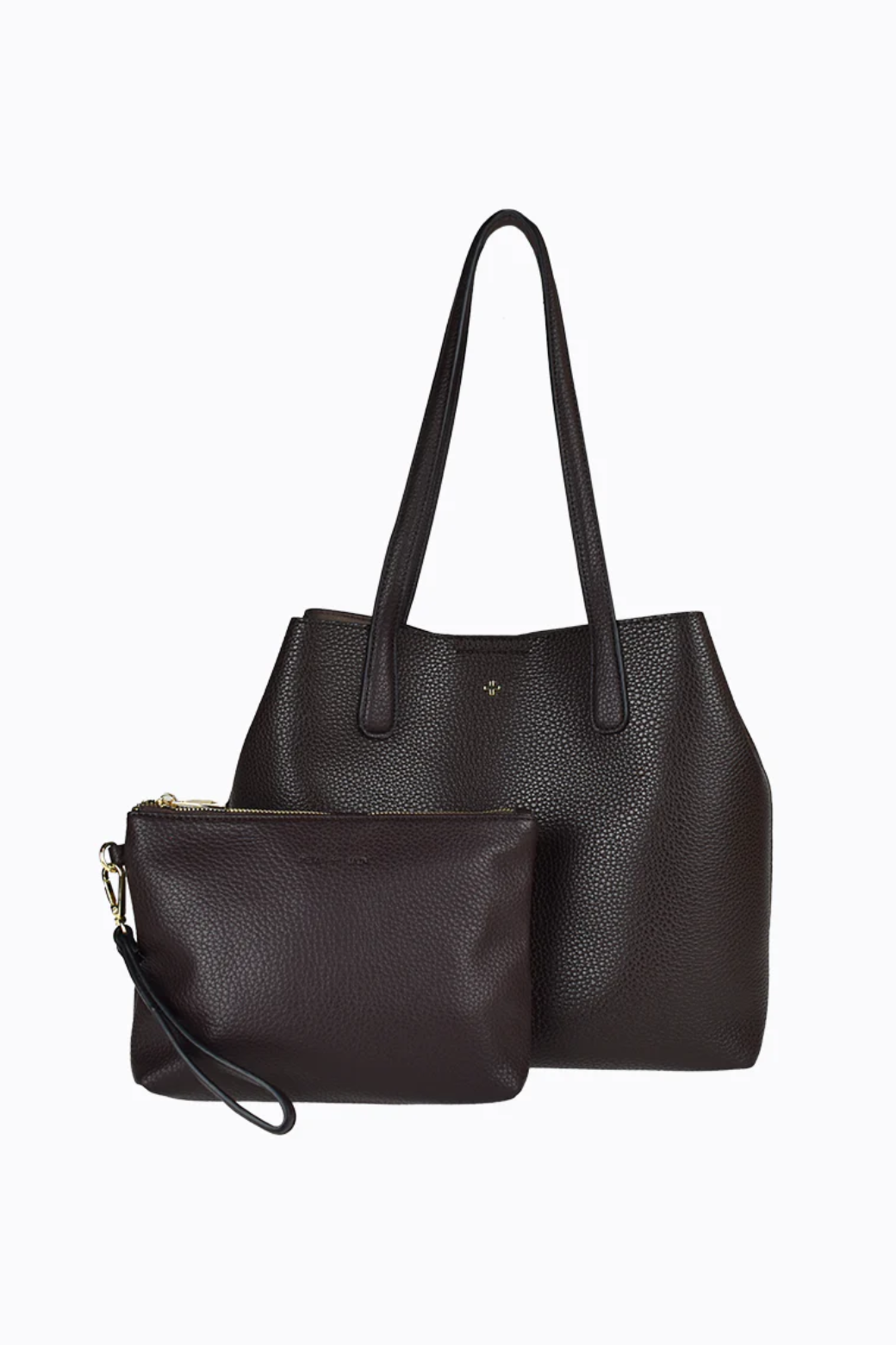 Peta + Jain Tommy Tote Bag Chocolate Pebble