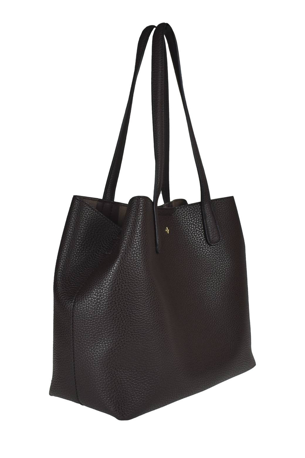Peta + Jain Tommy Tote Bag Chocolate Pebble