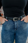 Olivia Western Belt Black
