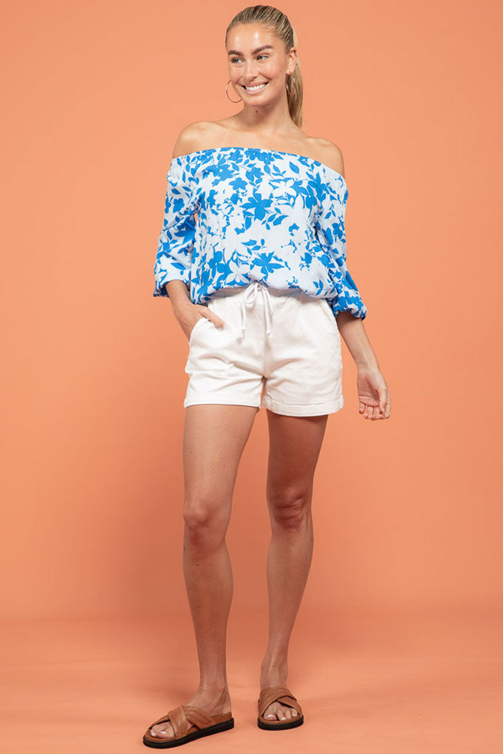 FINAL SALE Cassidy Shorts White
