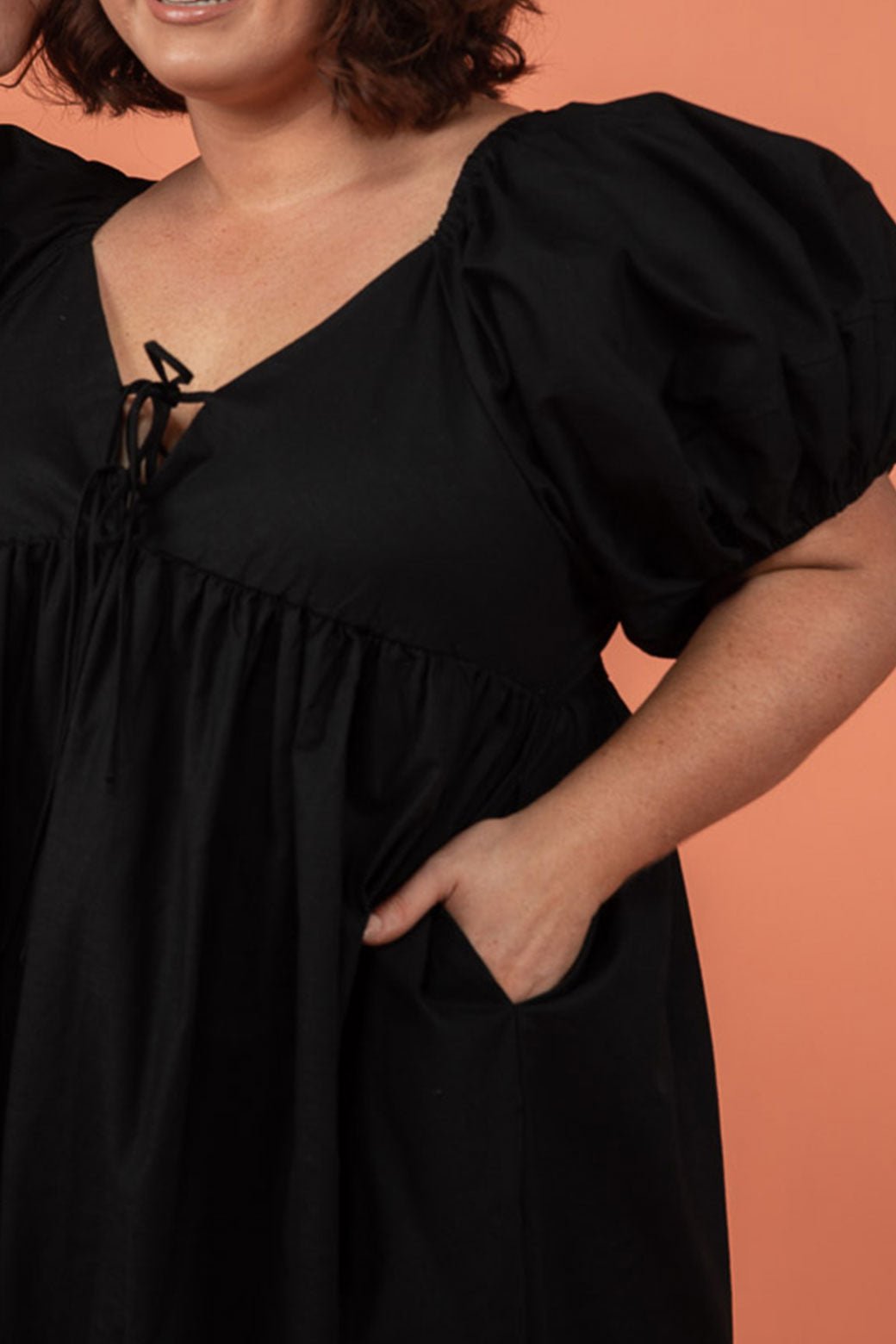 Final Sale | Lulu Midi Dress Black