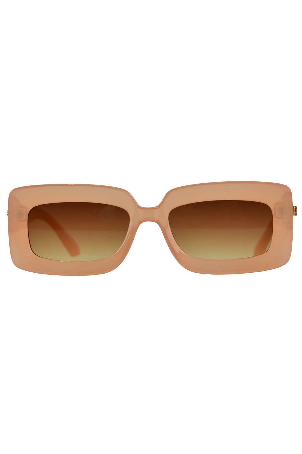 Peta + Jain Blurred Sunglasses Peach
