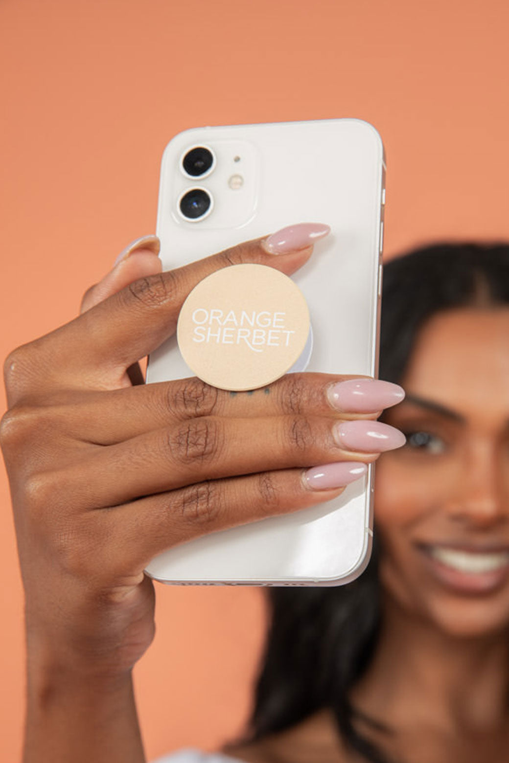 Orange Sherbet Pop Socket