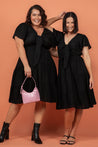 Tiana Midi Dress Black