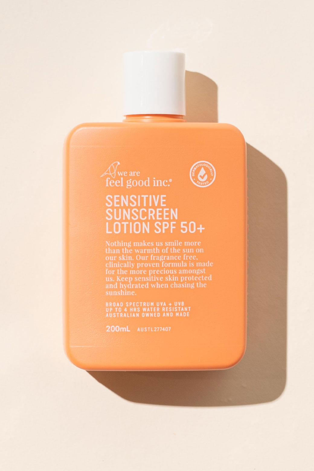 We Are Feel Good Inc Sensitive Sunscreen Lotion SPF50+ 200ml